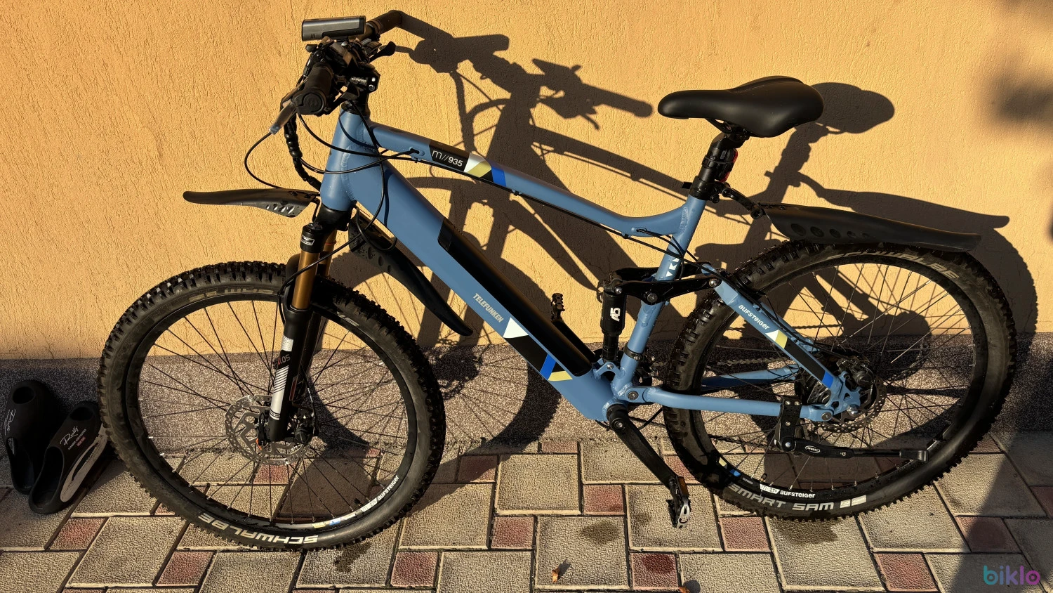 1. E-Bike MTB Telefunken M935 | Suspensie aer | Impecabilă