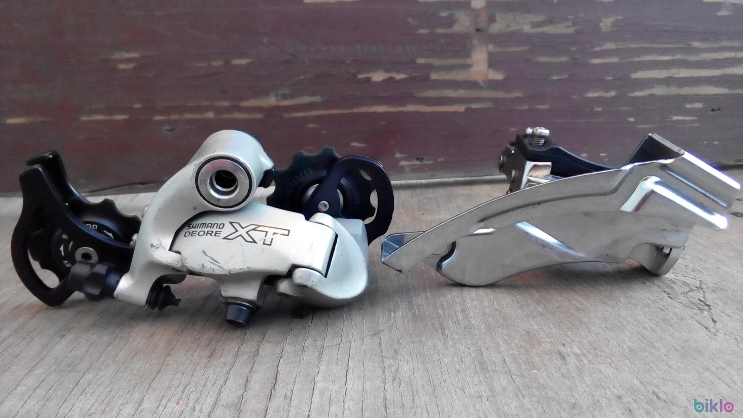 1. Set deraioare Deore Xt mega drive train
