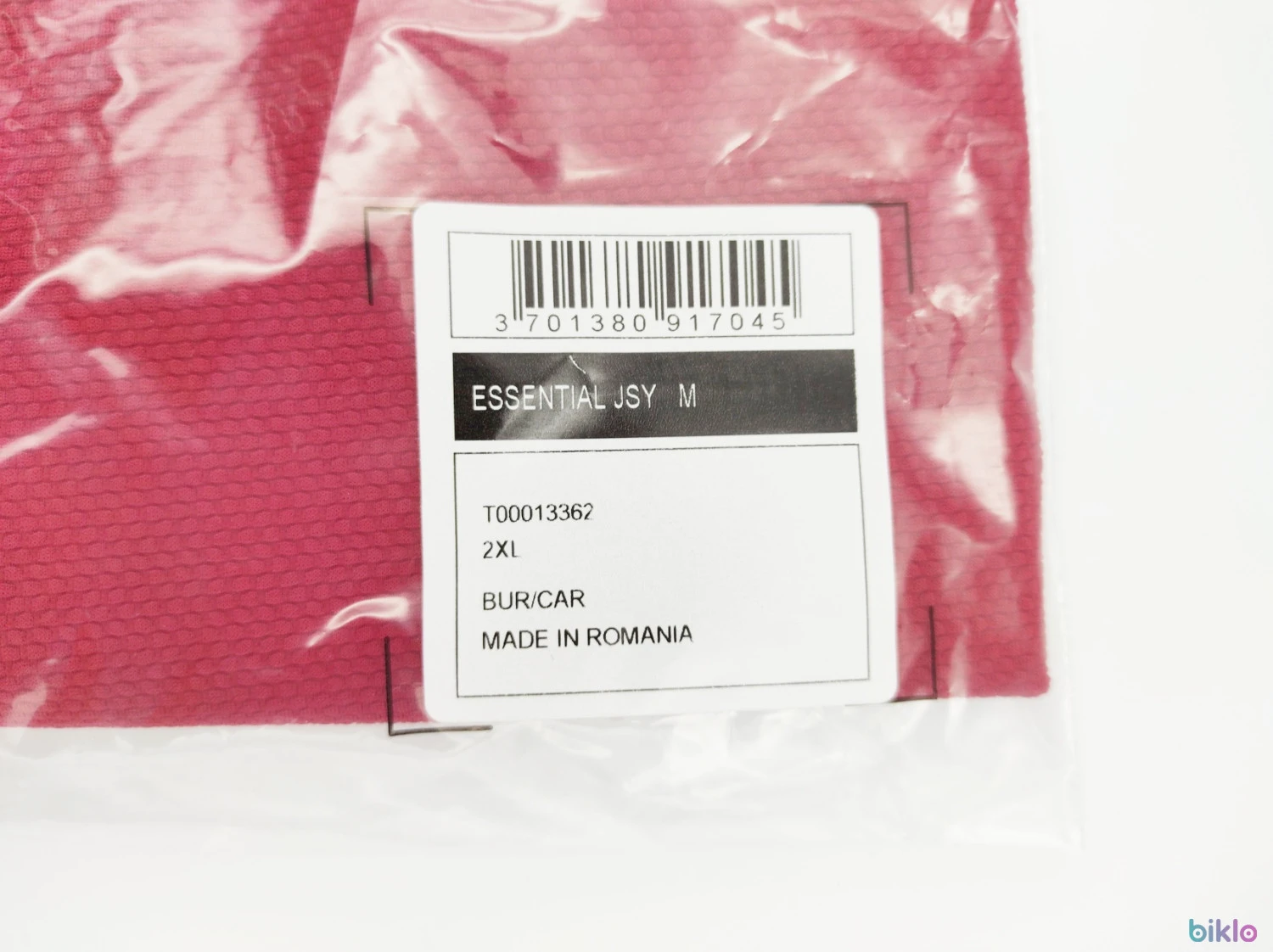 10. Tricou Mavic Essential Burgundy marimea XXL, nou