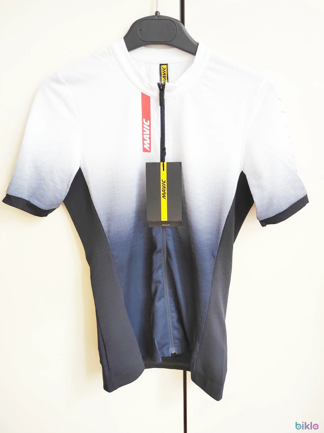 3. Tricou dama Mavic Essential Deep Blue/White marimea S, nou