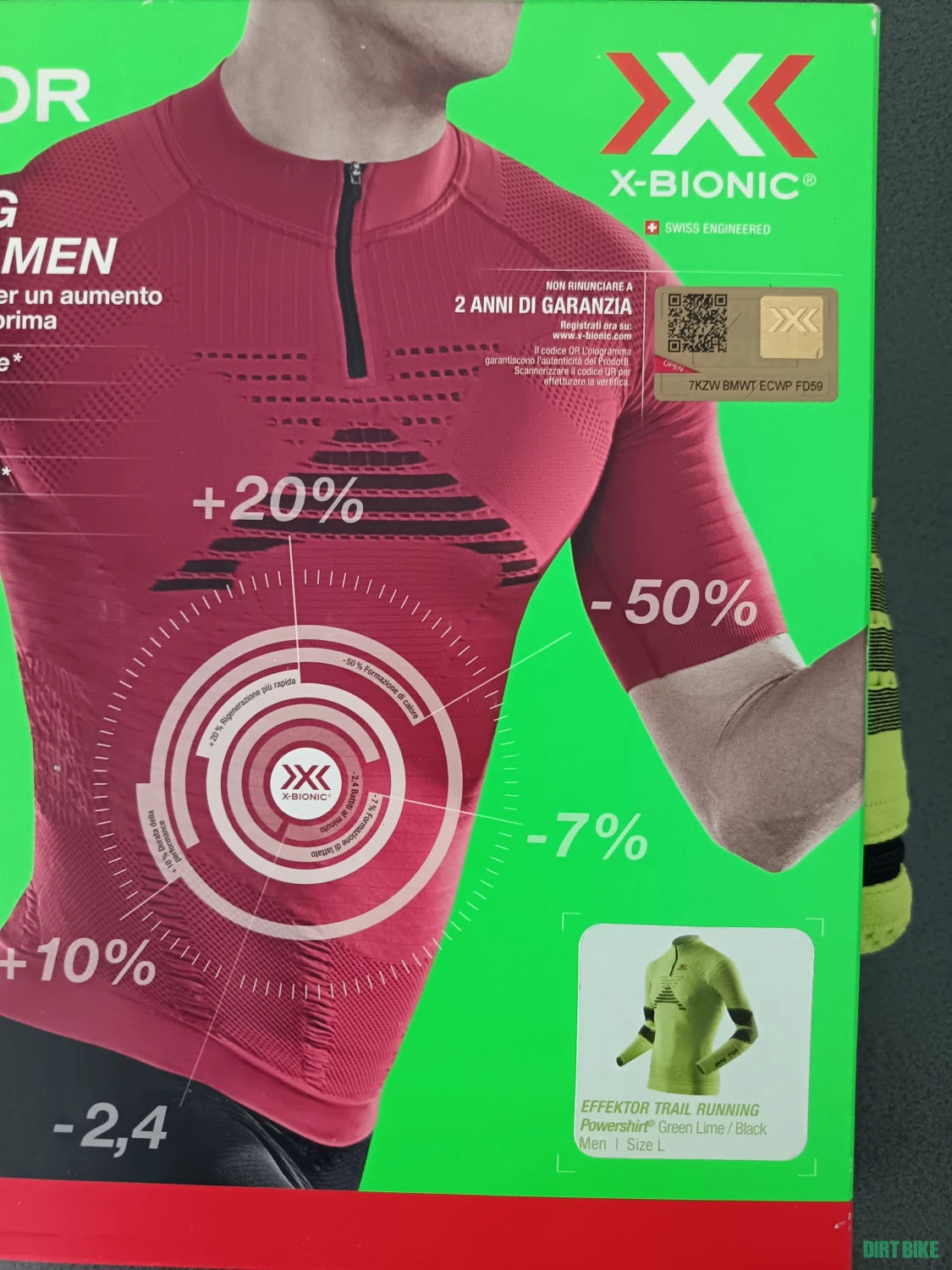 5. X-Bionic Effektor Powershirt tricou-bluza maneca lunga-barbati-mas L