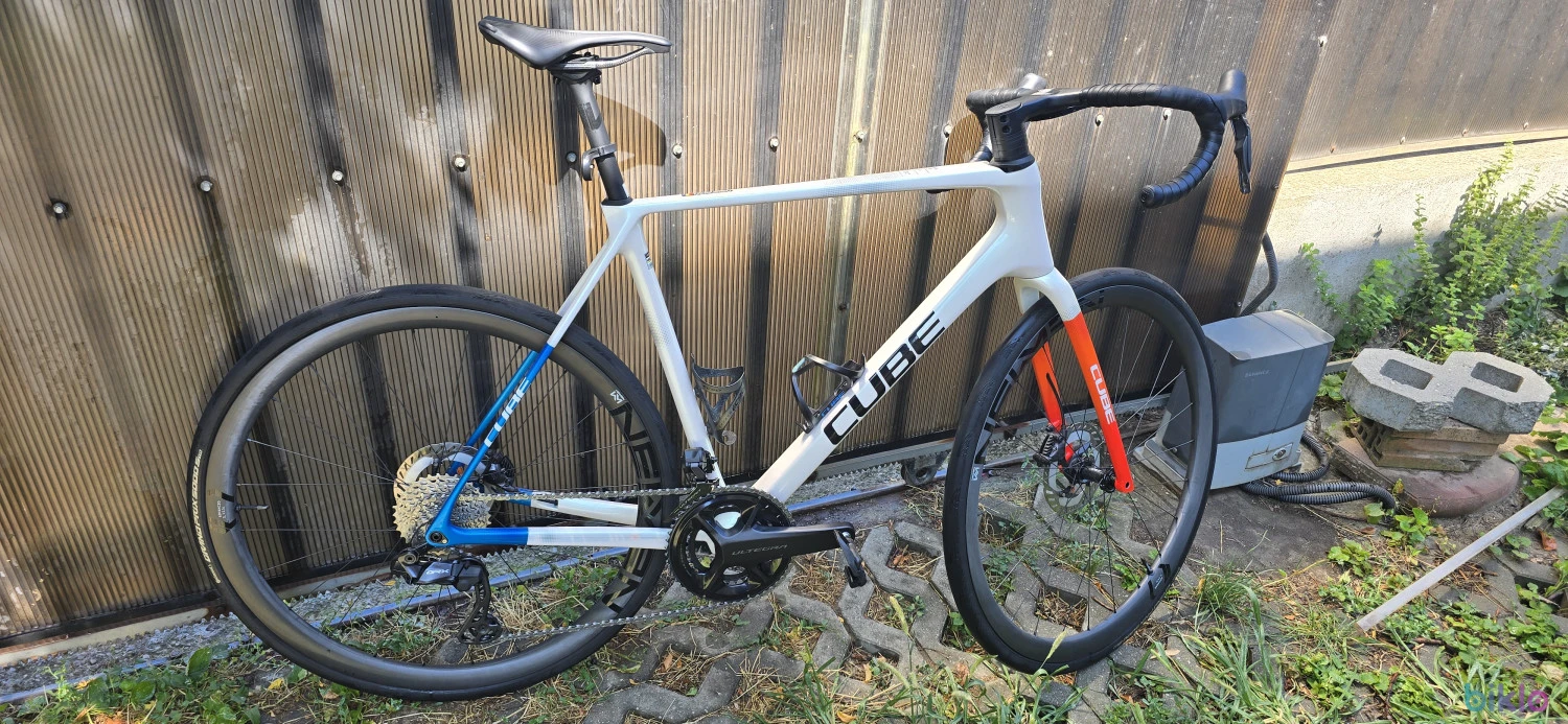 1. Cube Cross Race C:68X TE Teamline 2026 – mărimea 58 | Ultegra Di2 + GRX Di2 | Powermeter