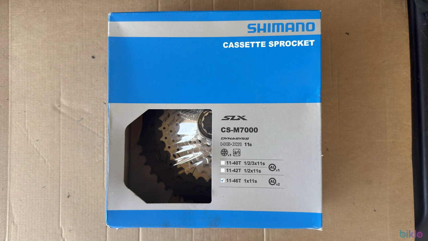 1. Pinioane Shimano SLX CS-M7000 11s