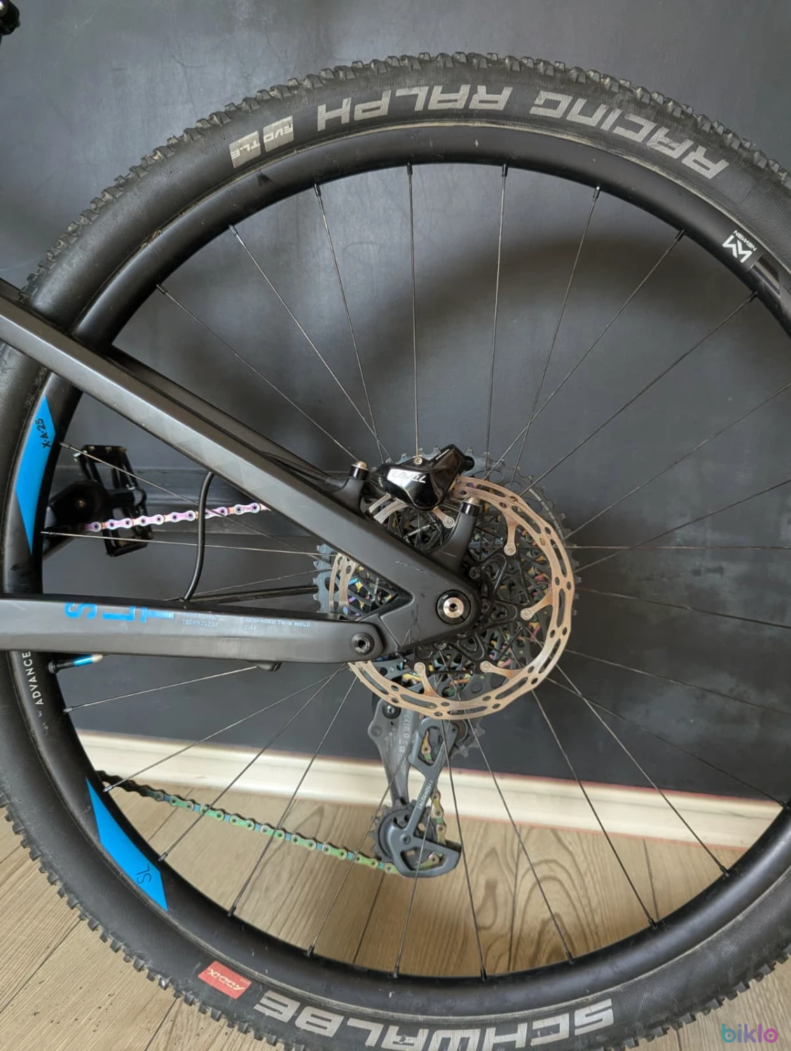 3. Cube AMS C:68 100 SLT XX1 AXS Kashima bicicleta carbon munte full suspension MTB XC
