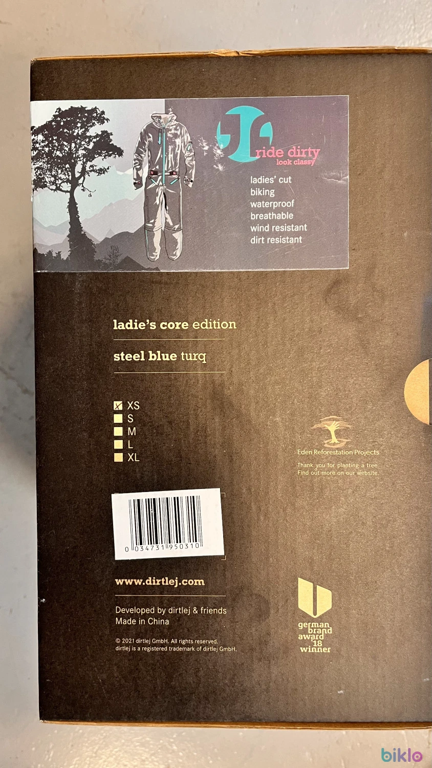 4. Combinezon impermeabil Dirtlej Ladie's Pro Edition