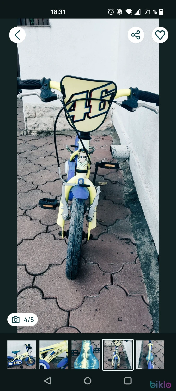 4. Bicicleta Adriatica Valentino Rossi