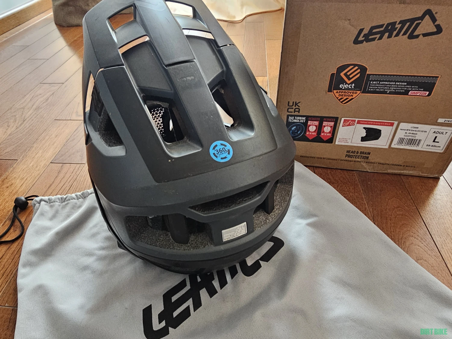 2. Leatt mtb gravity 4.0 casca, L