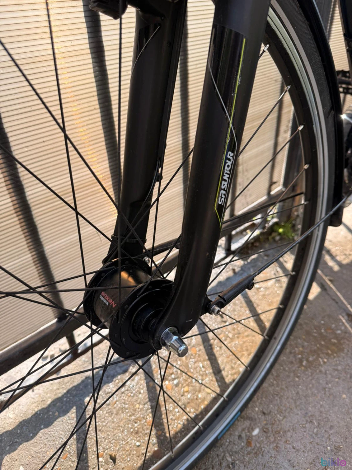 6. Bicicleta Treking Kalkhoff Voyager // Cadru XL // Frane hidraulice // STARE EXCELENTA // Far si stop cu LED marca AXA //