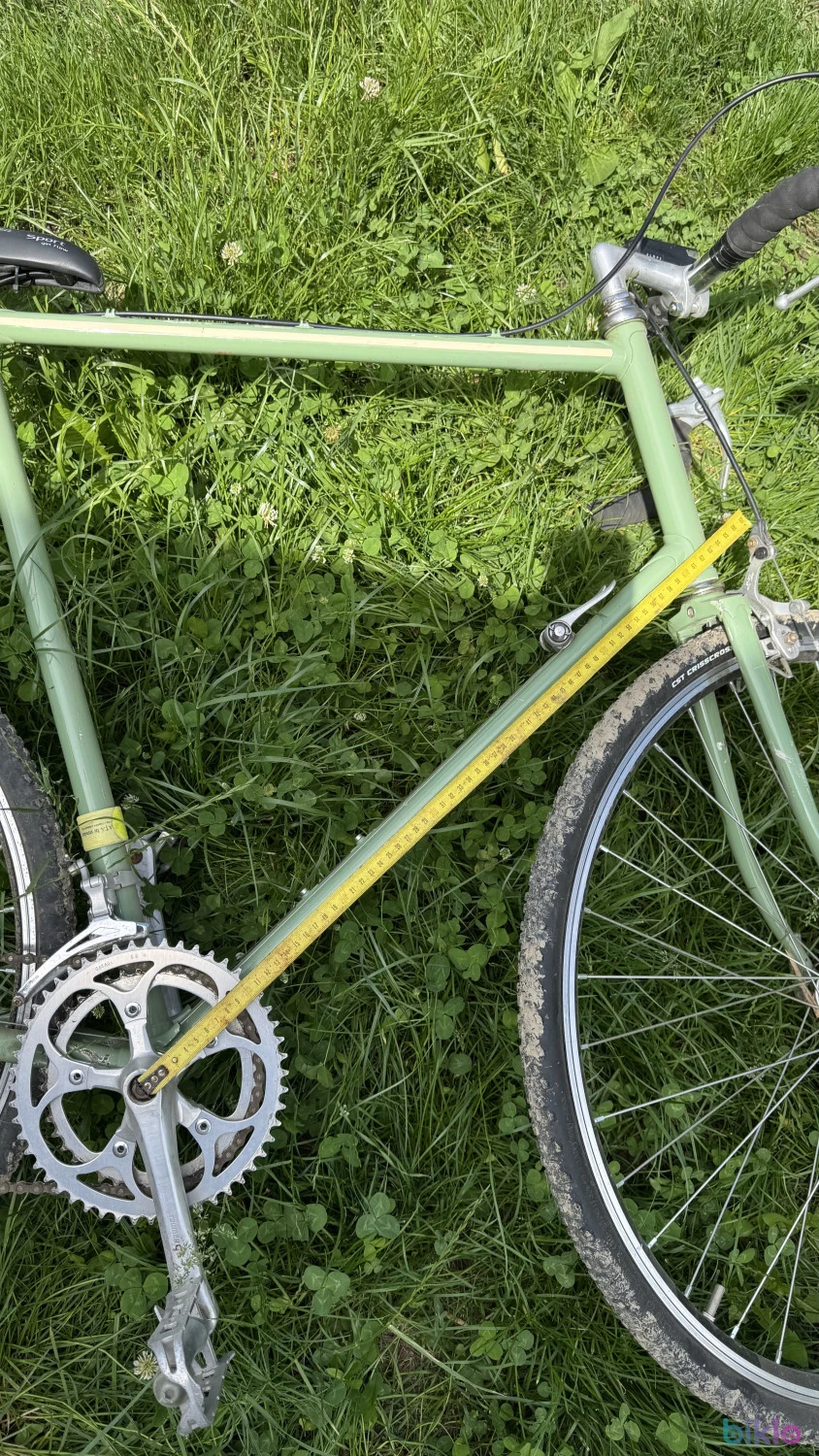 8. Bicicleta cursiera gravel vintage XL Giant Peloton