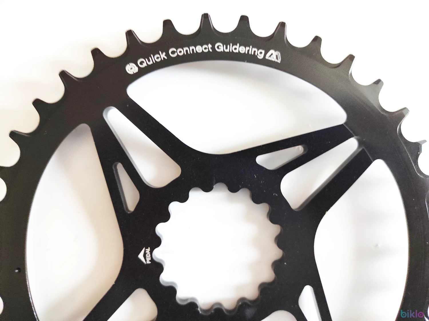 7. Foaie narrow/wide E*thirteen Guidering M 38T Direct Mount neagra noua