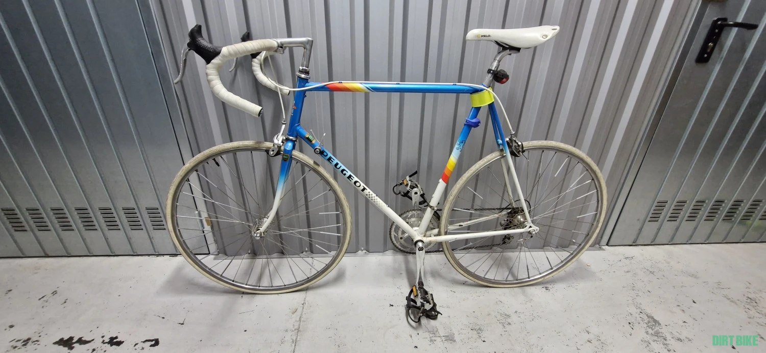 1. Peugeot Galibier Reynolds 501 - Cromalloy M Fourreaux - cadru 62 - roti 26inch