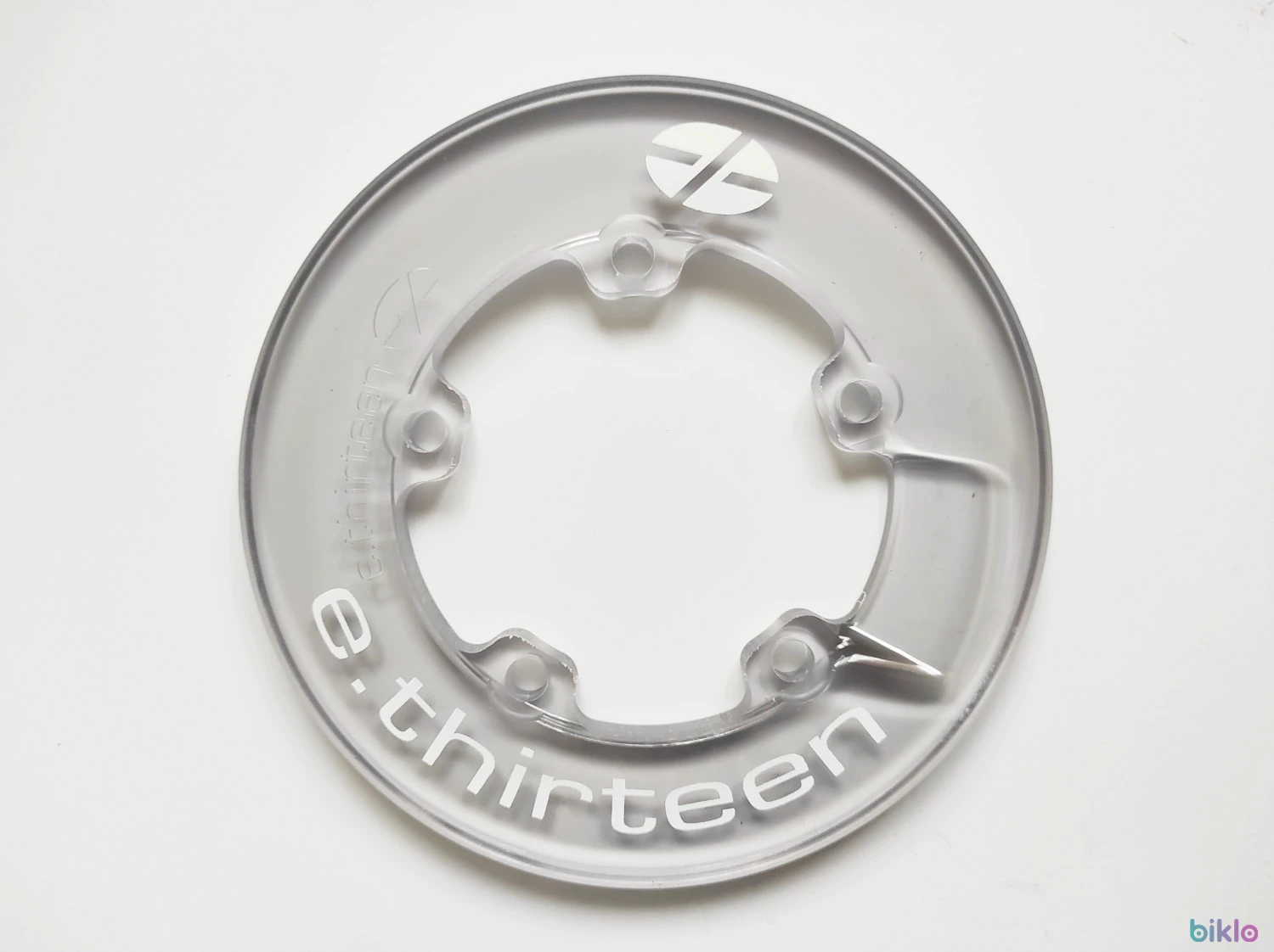 1. Bashguard E*thirteen Supercharger 38-42T, 110 BCD, transparent, nou
