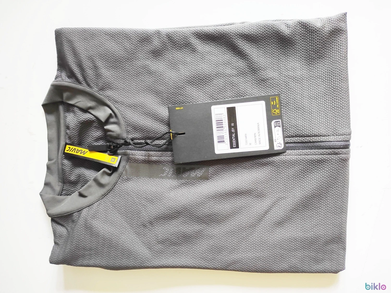 7. Tricou dama Mavic Essential Carbon/Mint marimea M, nou