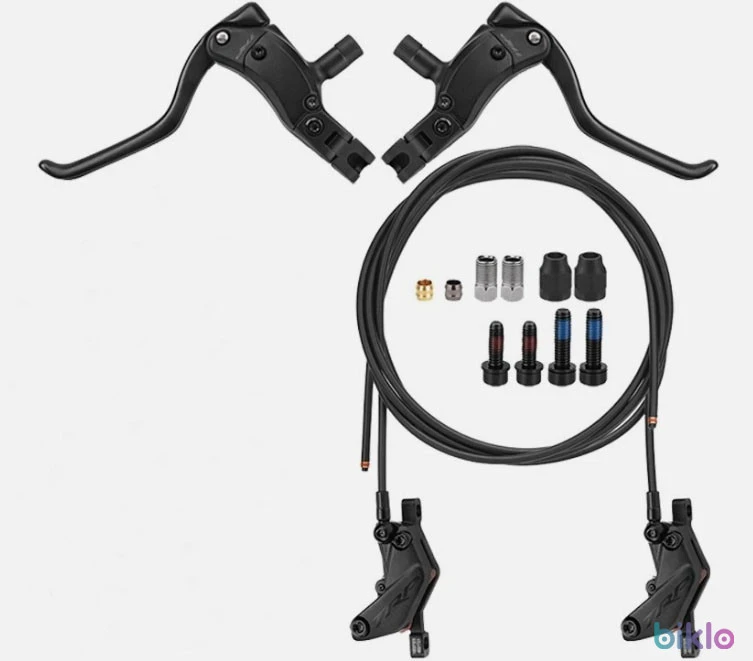1. TRP C2.3 (HD-EU832) 4-Piston Hydraulic Disc Brake Set DH MTB Heavy Cargo E-Bike