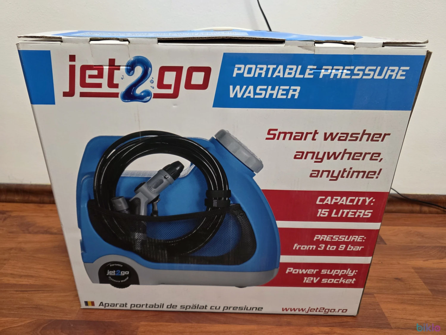 1. Vand aparat de spalat Jet2Go A1