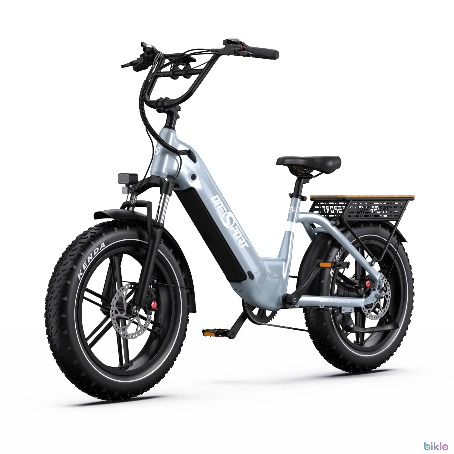 1. ONESPORT OT08 Electric Bike For Adults 500W Motor 48V 18Ah Battery 20 inch All-Terrain Fat Tires Electric Bicycle