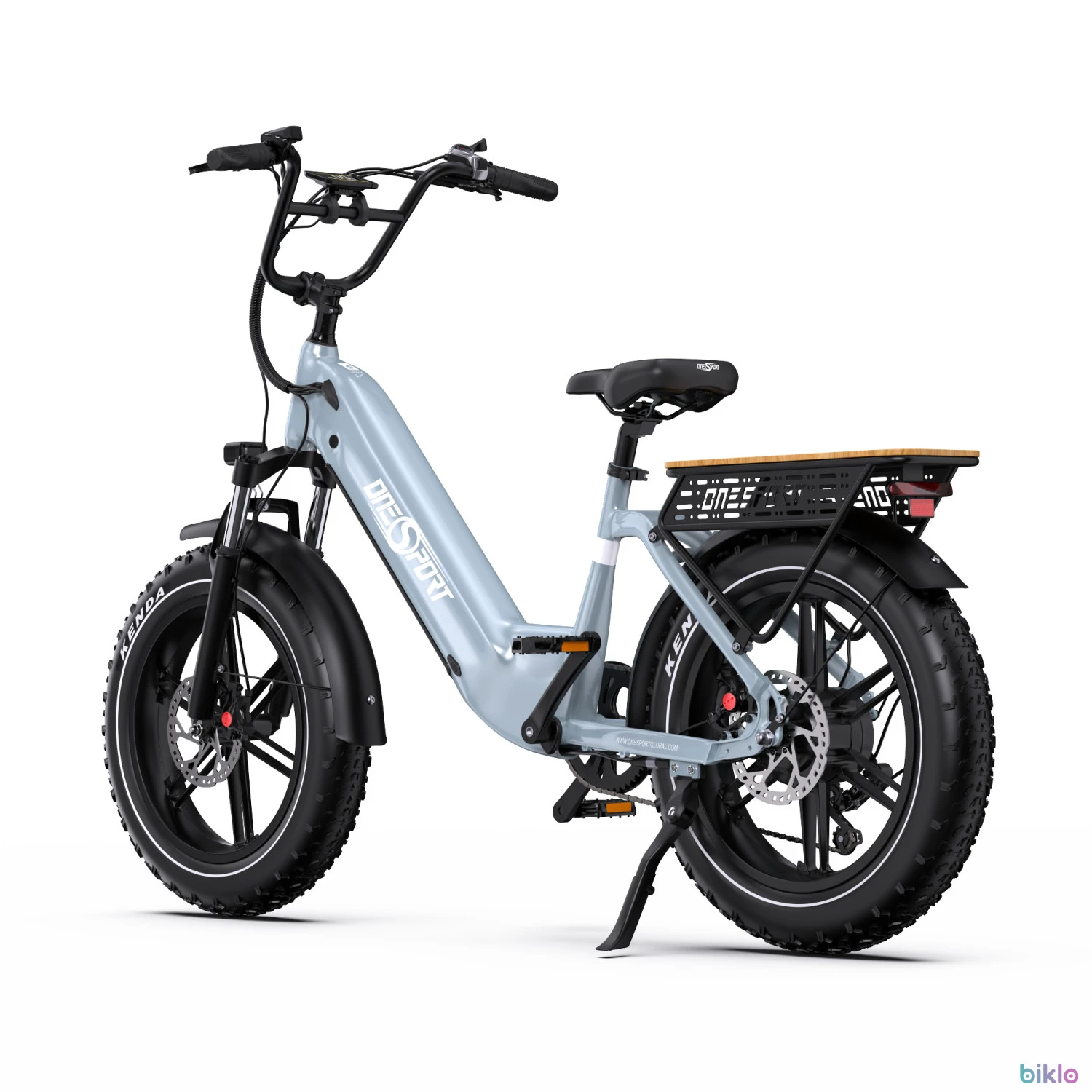 5. ONESPORT OT08 Electric Bike For Adults 500W Motor 48V 18Ah Battery 20 inch All-Terrain Fat Tires Electric Bicycle