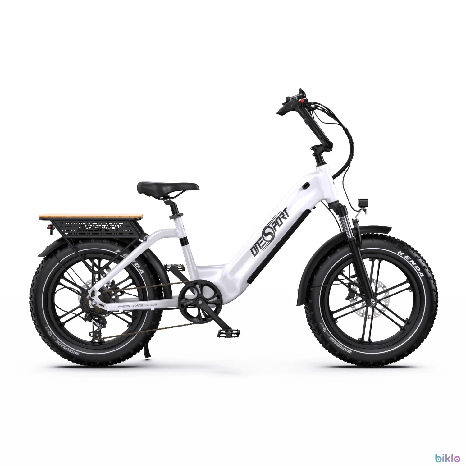 4. ONESPORT OT08 Electric Bike For Adults 500W Motor 48V 18Ah Battery 20 inch All-Terrain Fat Tires Electric Bicycle