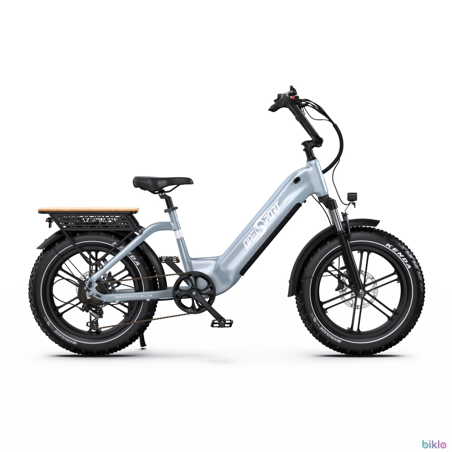 4. ONESPORT OT08 Electric Bike For Adults 500W Motor 48V 18Ah Battery 20 inch All-Terrain Fat Tires Electric Bicycle