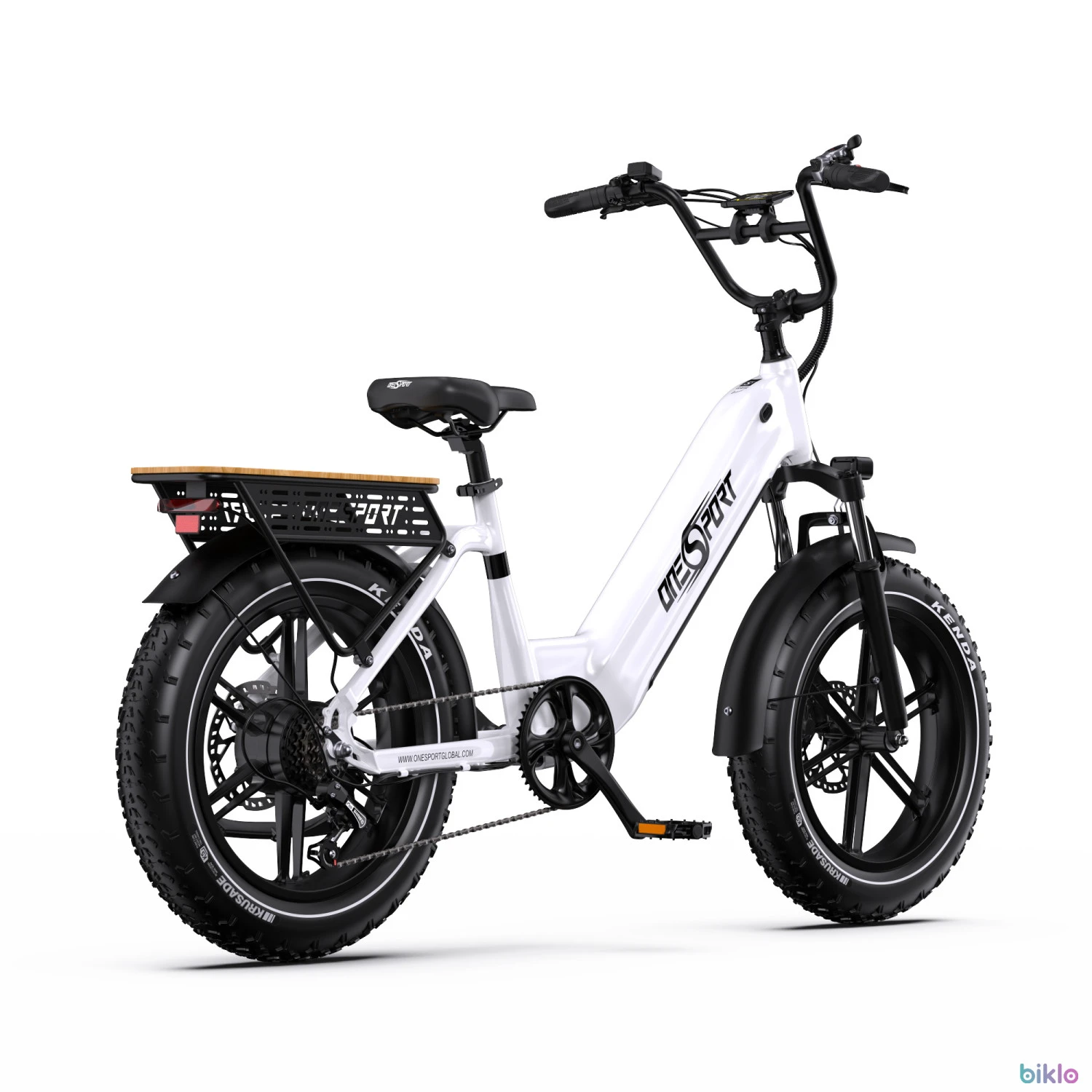 6. ONESPORT OT08 Electric Bike For Adults 500W Motor 48V 18Ah Battery 20 inch All-Terrain Fat Tires Electric Bicycle