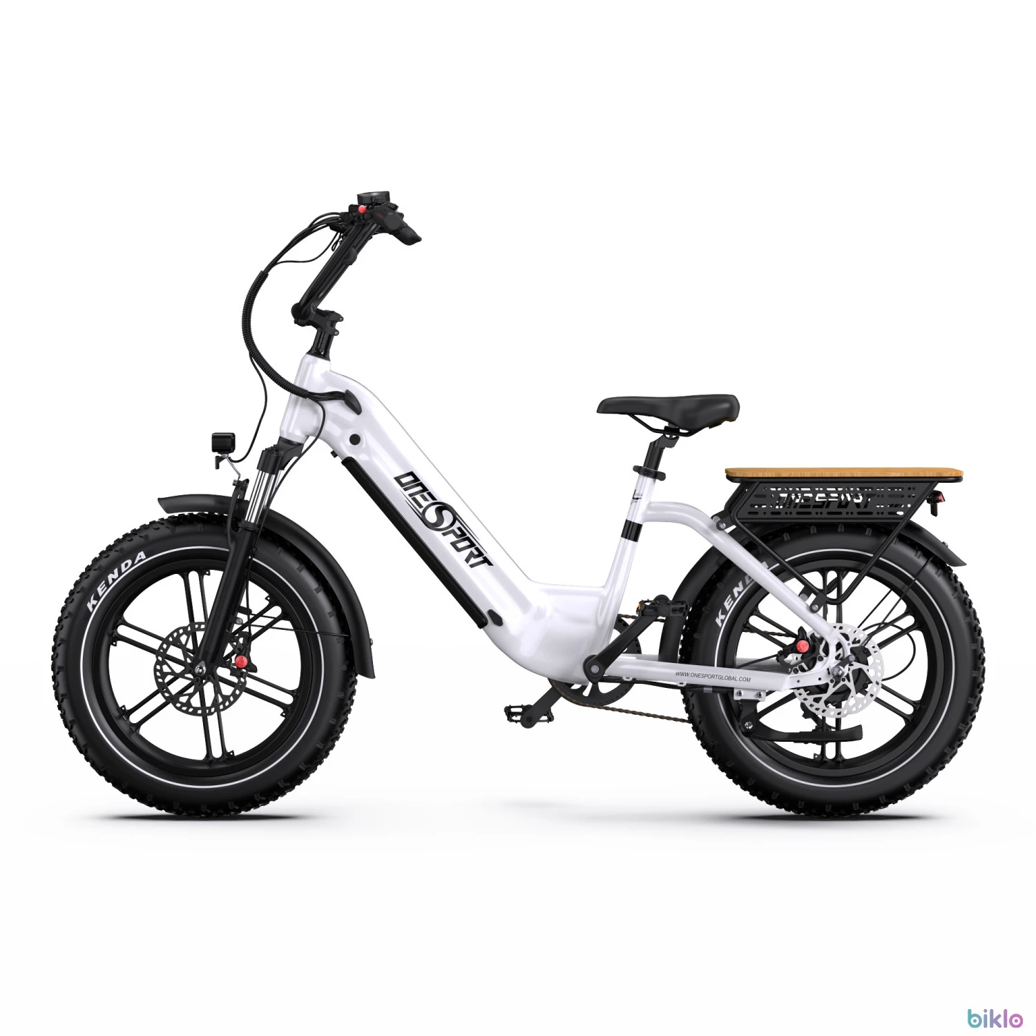 3. ONESPORT OT08 Electric Bike For Adults 500W Motor 48V 18Ah Battery 20 inch All-Terrain Fat Tires Electric Bicycle