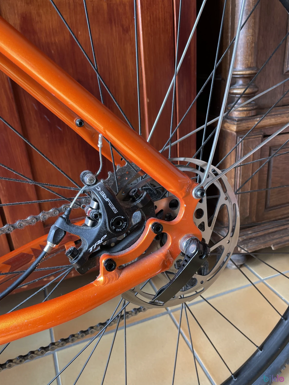 5. Kona Rove DL 2018 Gravel Bike – Orange
