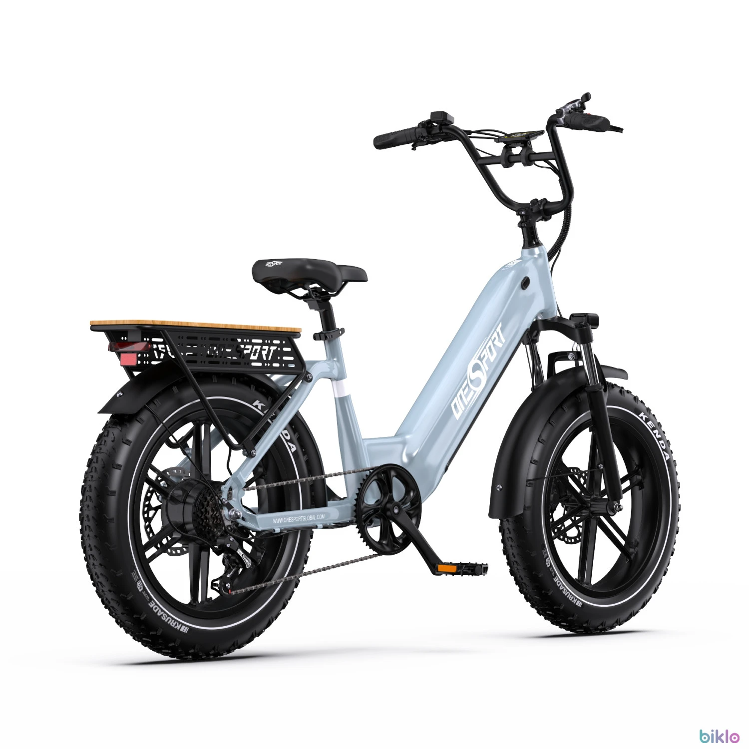 6. ONESPORT OT08 Electric Bike For Adults 500W Motor 48V 18Ah Battery 20 inch All-Terrain Fat Tires Electric Bicycle