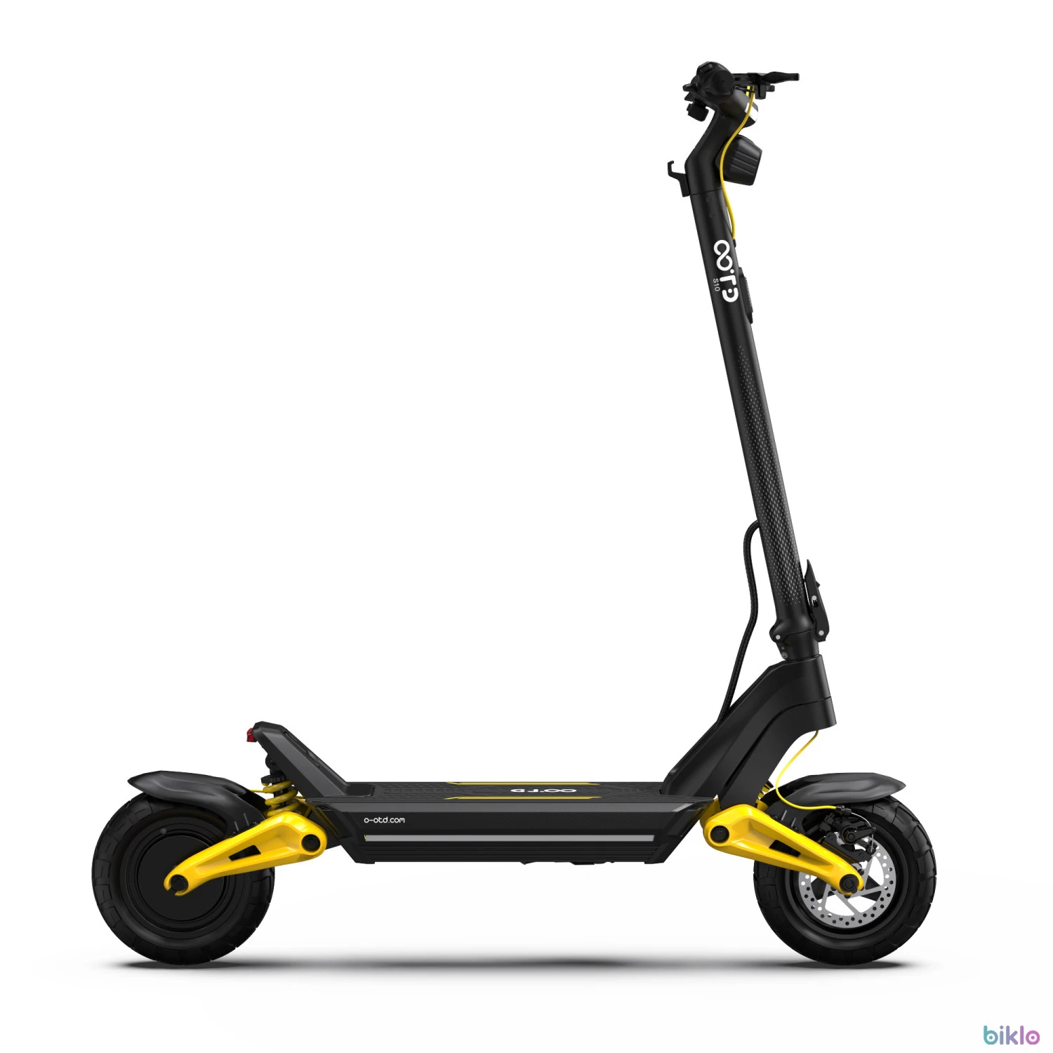 4. OOTD S10 Electric Scooter 1400W Motor, 48V 20AH Battery, IPX4 Waterproof and Foldable Design