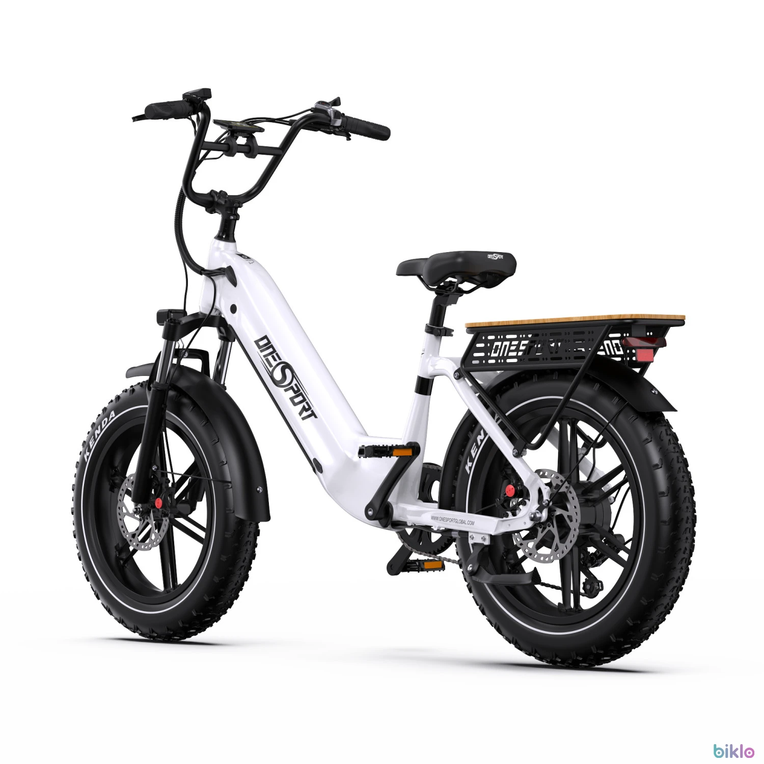 5. ONESPORT OT08 Electric Bike For Adults 500W Motor 48V 18Ah Battery 20 inch All-Terrain Fat Tires Electric Bicycle