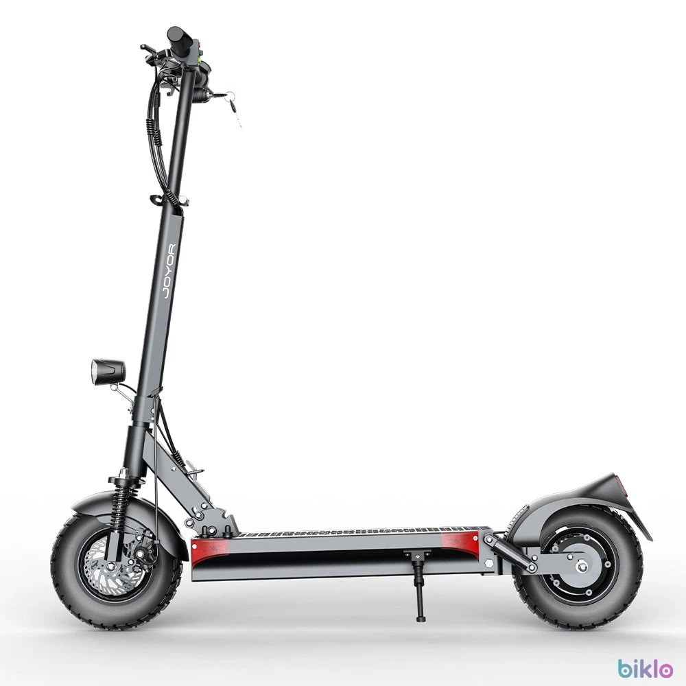 3. JOYOR Y6 - S Adult 500W Motor, 48V 18Ah Battery, 10 Inch Tires, Dual Shock Absorption & Foldable E - Scooter