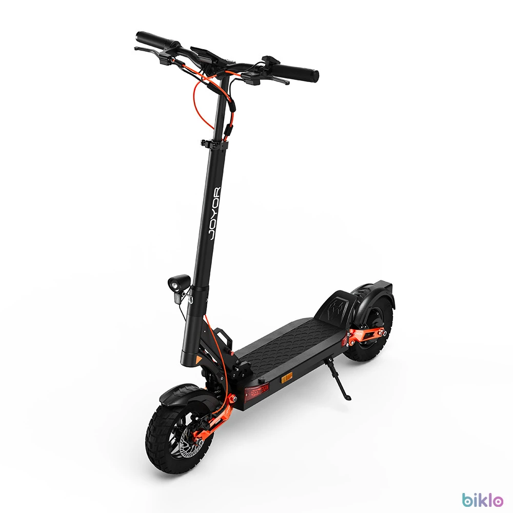 1. JOYOR T6 Adult Electric Scooter 600W Motor 10 Inch Off-road Tire 48V18AH Battery Foldable E-Scooter