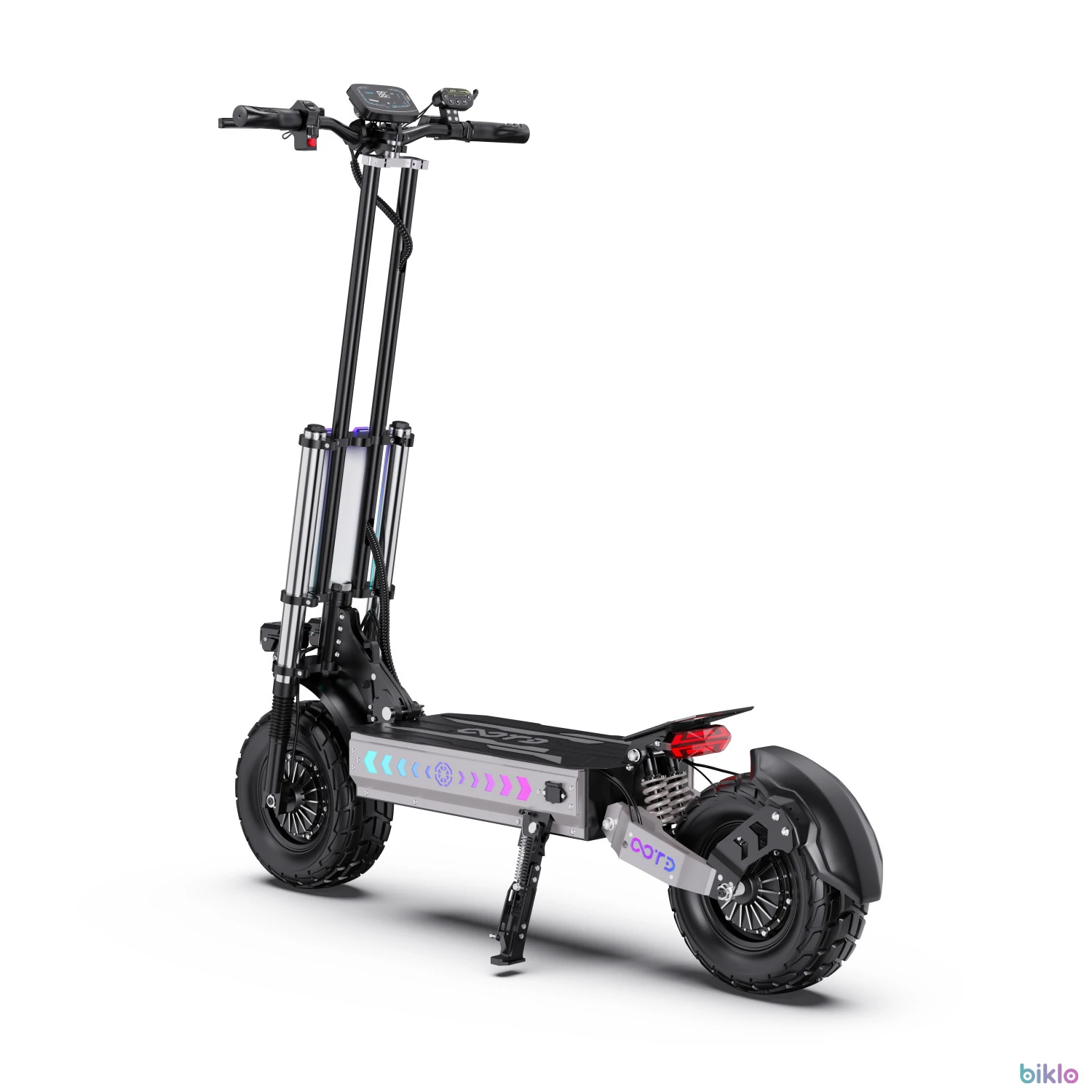 5. OOTD T90 Folding Electric Scooter, Dual 2100W Motor, 60V 31.2AH, 100KM Range, 13" Off-Road Tire