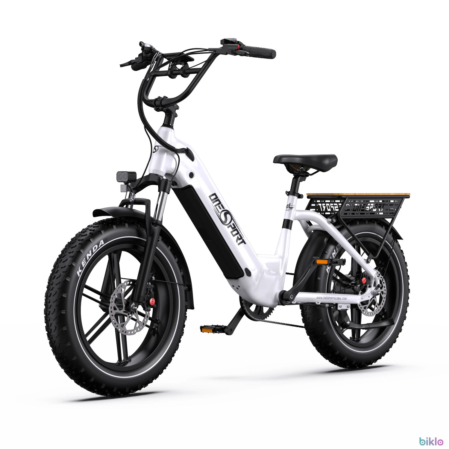 1. ONESPORT OT08 Electric Bike For Adults 500W Motor 48V 18Ah Battery 20 inch All-Terrain Fat Tires Electric Bicycle