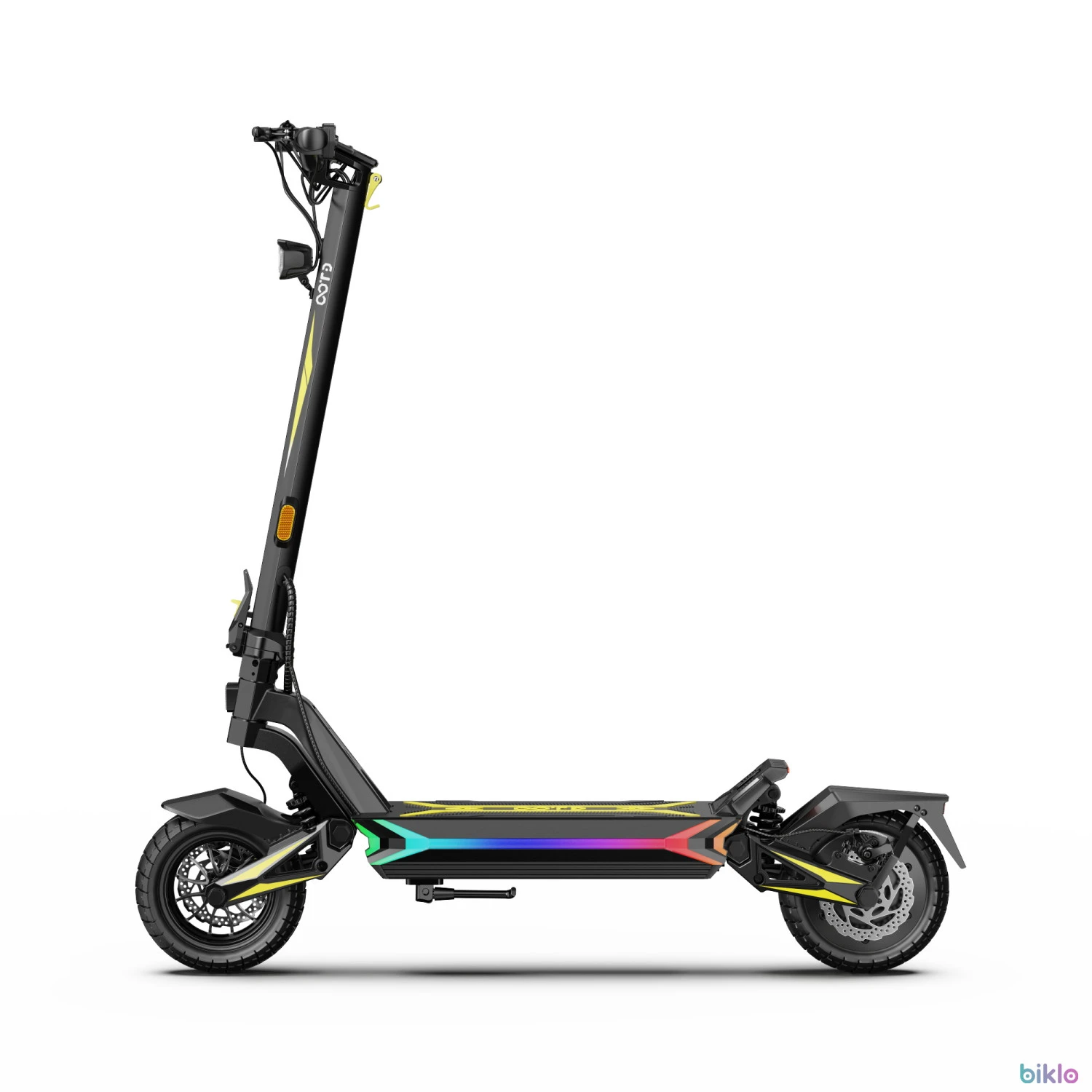 3. OOTD SR1 Foldable Electric Scooter 1400W Motor, 48V 20AH Battery, Disc Brake, 10-inch Tires