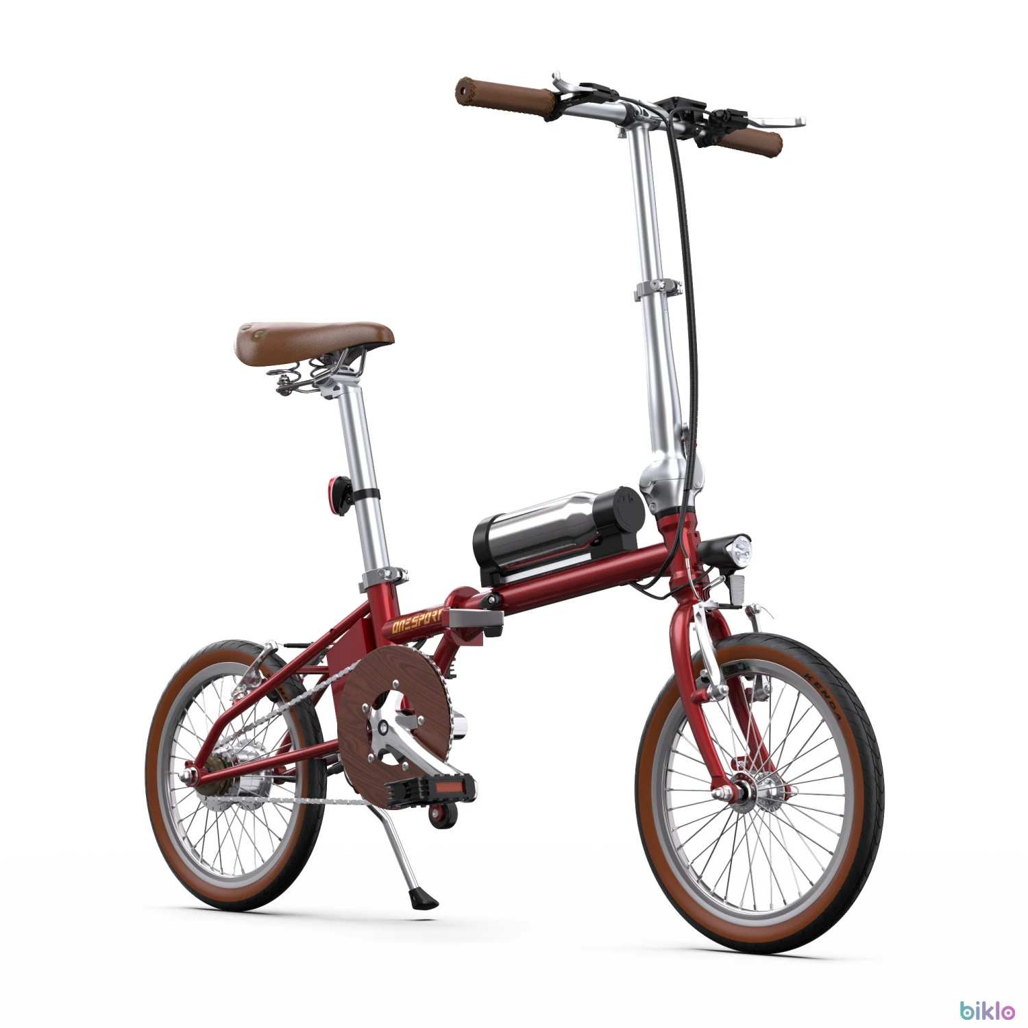 1. ONESPORT OT02 Electric Bicycle Adult 250W Motor 36V 5.2AH Battery 16" Tire E-bike