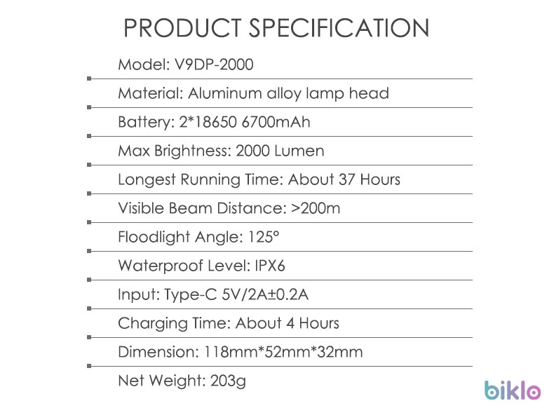 3. Gaciron V9DP-2000 Blu-ray Version Headlight