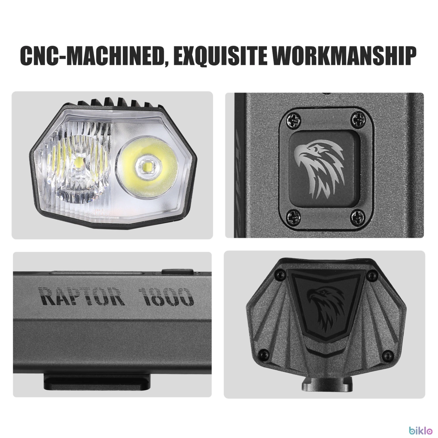 3. Gaciron Raptor-1800 Ultra High Lumen Bike Front Light