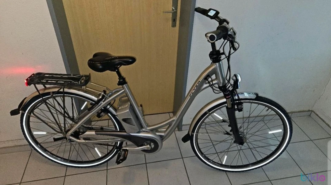 1. E-BIKE FLYER 28zoll Tiefeinsteiger Damenfahrrad