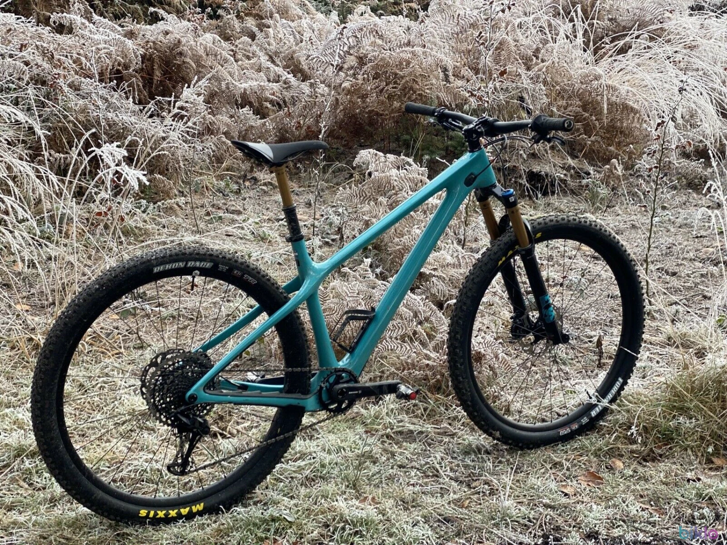 1. YETI ARC Turq Carbon Größe L NEU Custom Aufbau m FOX Factory