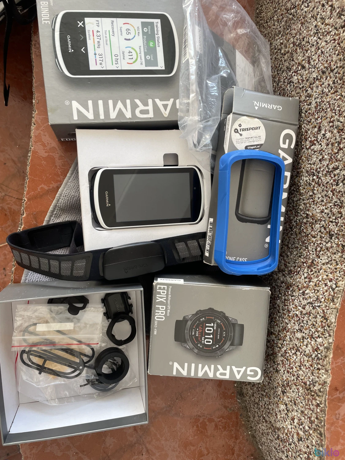 7. Garmin 1030 bundel senzor viteza cadenta puls