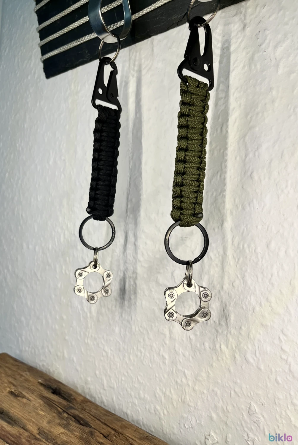 7. Schlüsselanhänger aus Fahrradketten Geschenkidee Fahrrad Schlüsselanhänger Radfahrer Geschenk Fahrrad Accessoire