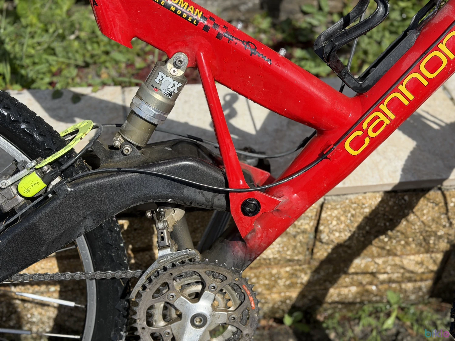 7. Rarität: Cannondale Super V - Franck Roman Signature Model - Kult-MTB - Top Zustand