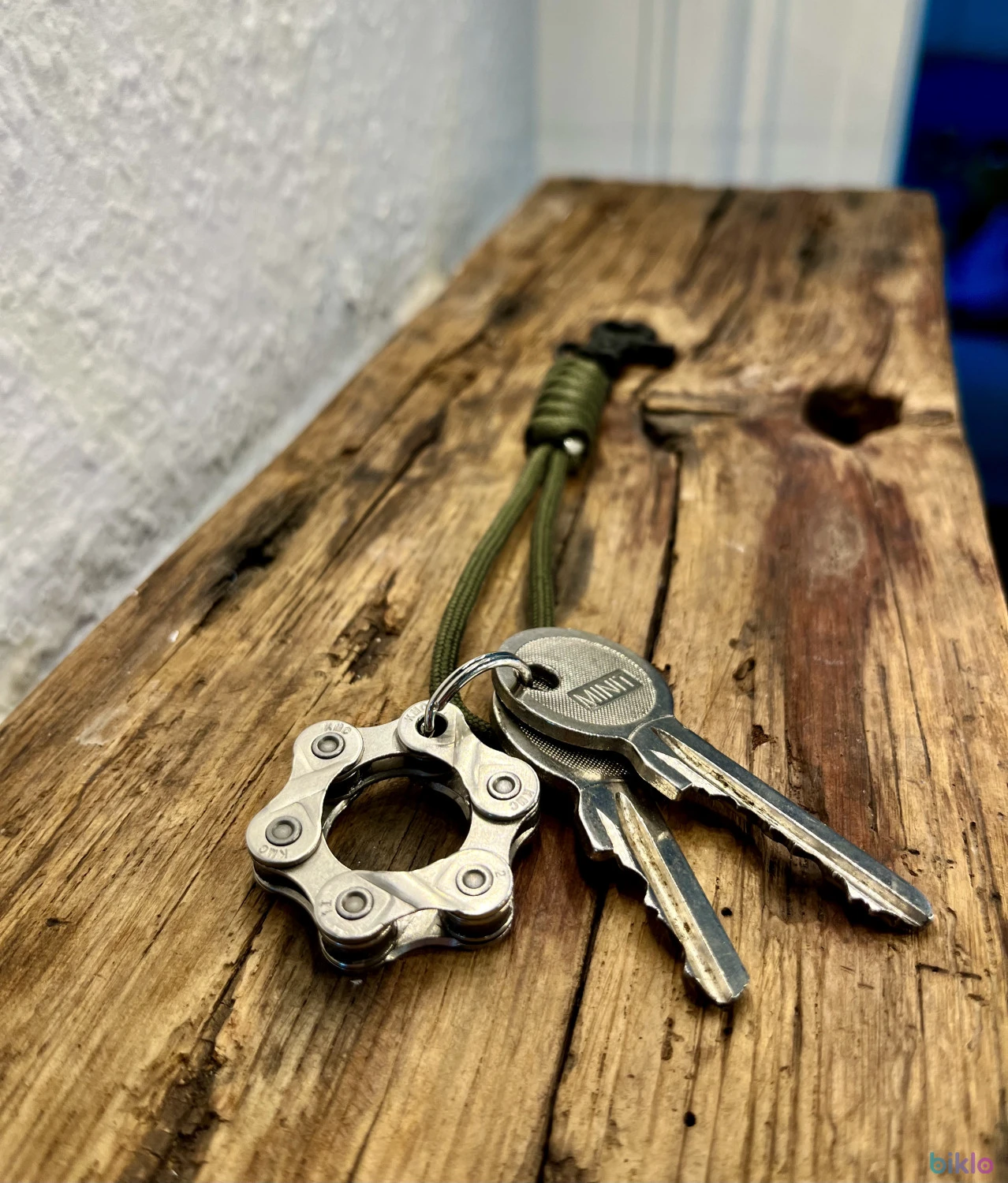 7. Schlüsselanhänger aus Fahrradketten Geschenkidee Fahrrad Schlüsselanhänger Radfahrer Geschenk Fahrrad Accessoire