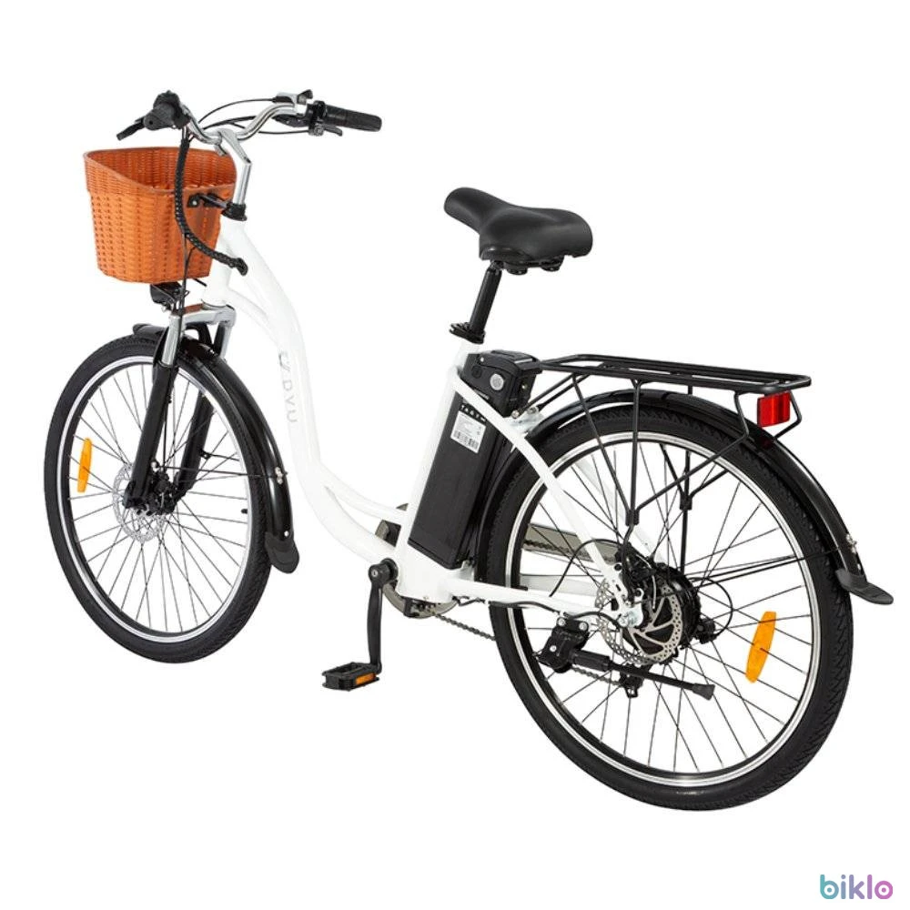 4. Electric Bicycle DYU C6 Adult 250W Motor 36V12.5AH Battery 26 inch Fat Tire city Electric Bike
