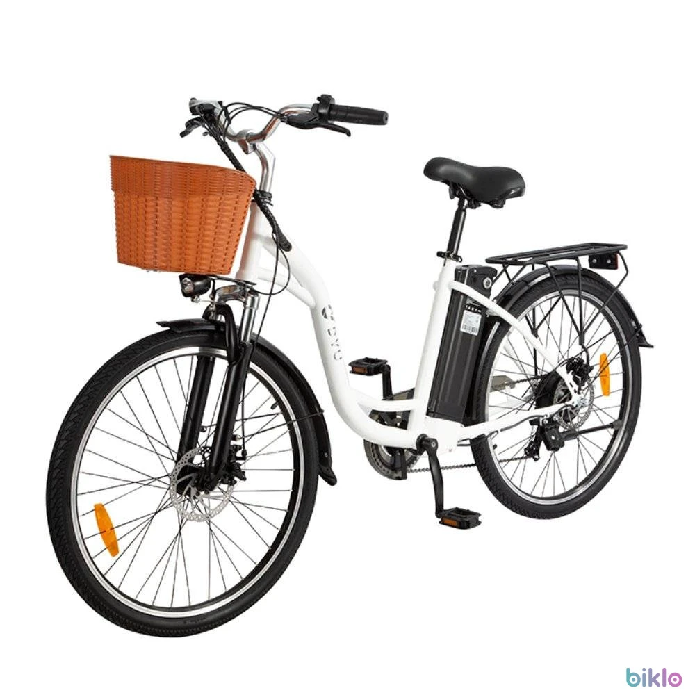 1. Electric Bicycle DYU C6 Adult 250W Motor 36V12.5AH Battery 26 inch Fat Tire city Electric Bike