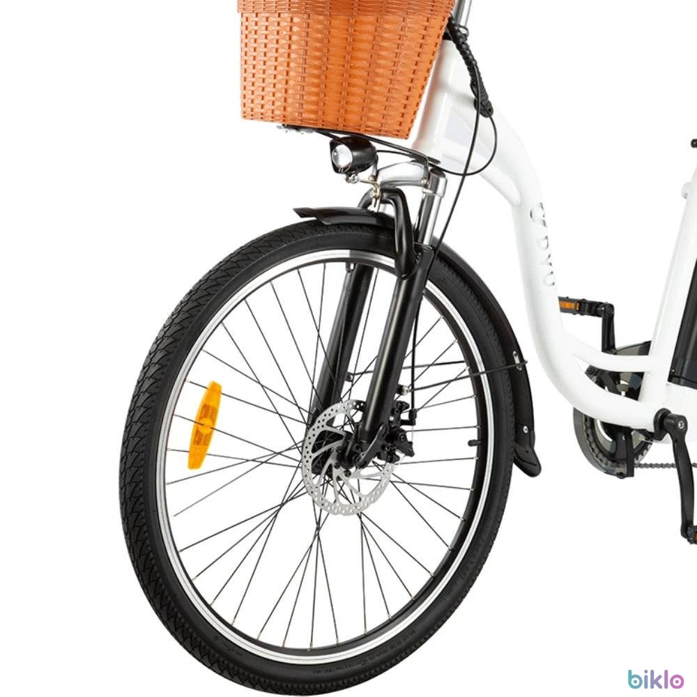 5. Electric Bicycle DYU C6 Adult 250W Motor 36V12.5AH Battery 26 inch Fat Tire city Electric Bike