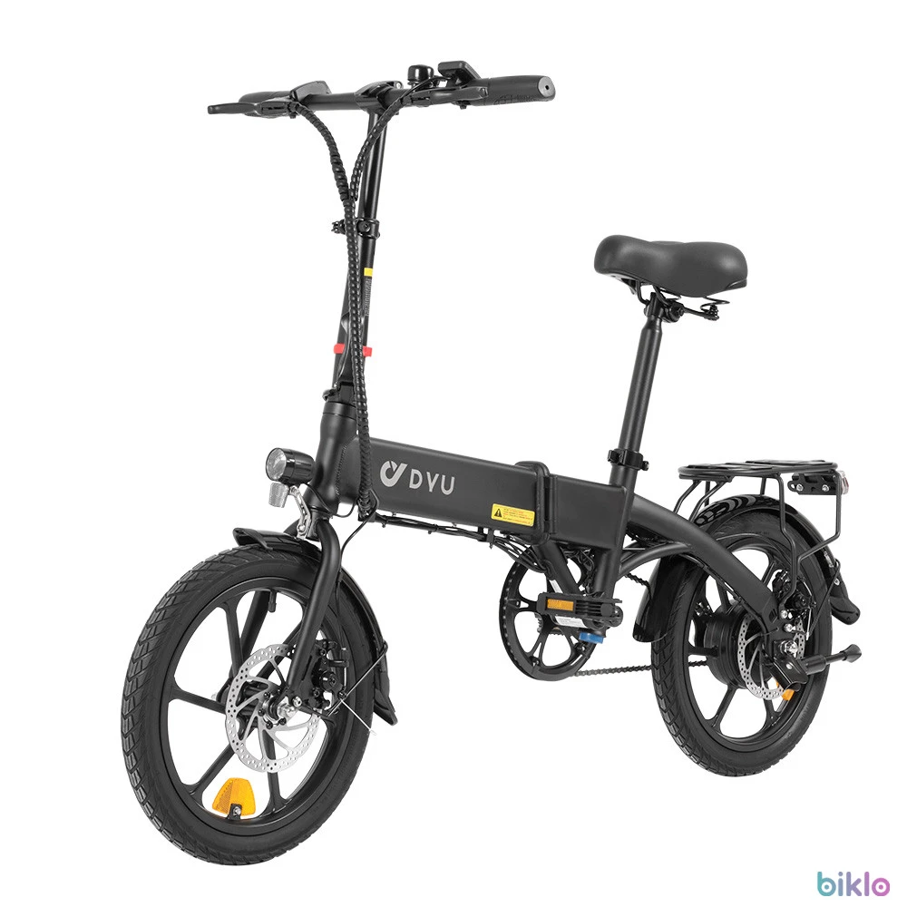 1. Electric Bike DYU A1F Pro Adult 250W Motor 16 inch Tire 36V7.5AH Battery Foldable Electric Bicycle
