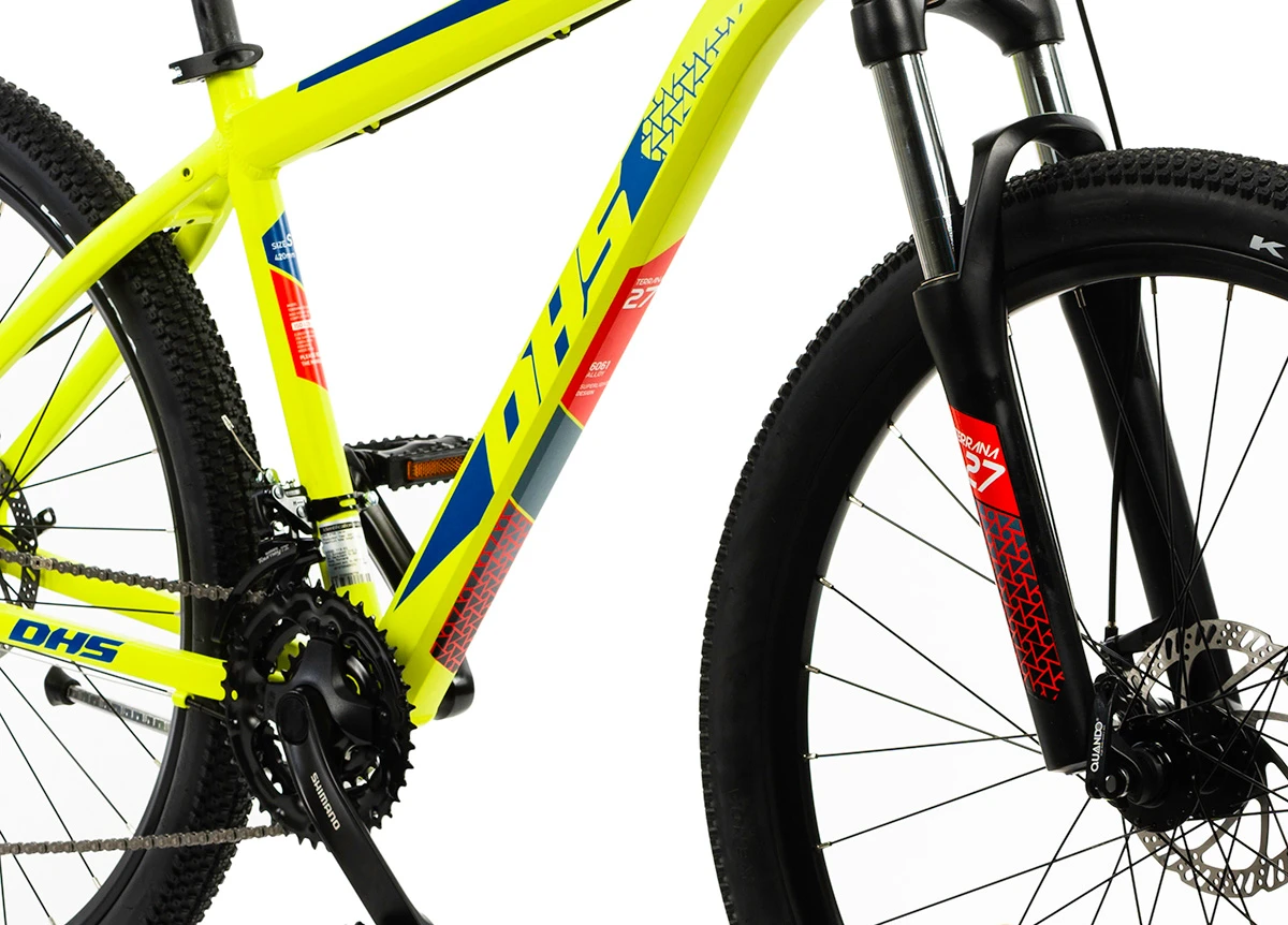5. Bicicleta Mtb Terrana 2725 - 27.5 Inch, M, Verde