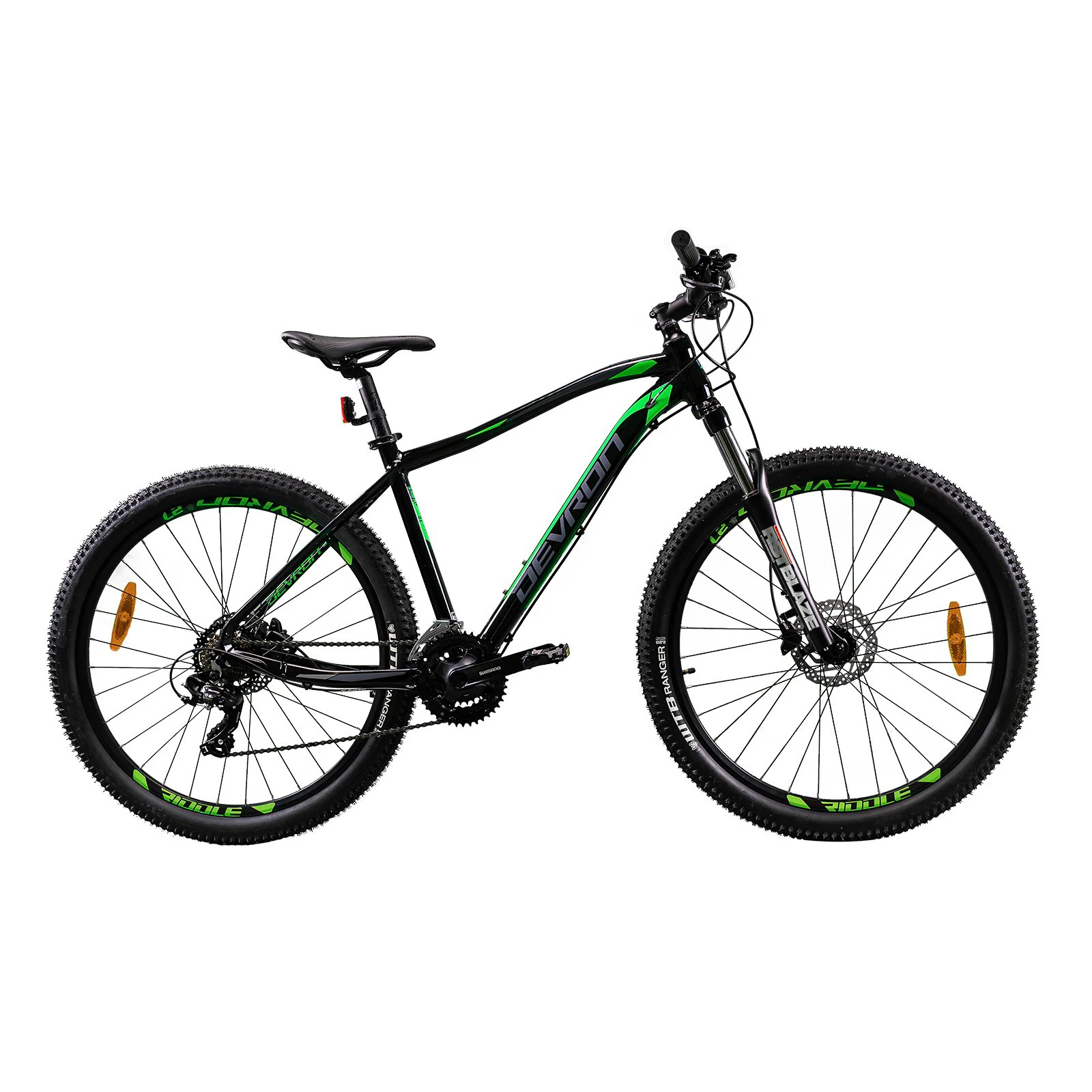 1. Bicicleta Mtb Devron Riddle 2023 RM0.7 - 27.5 Inch, L, Negru