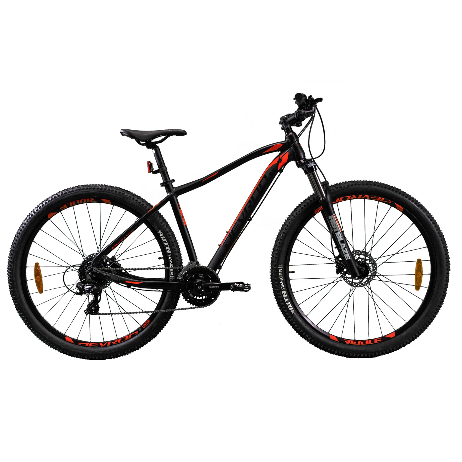 1. Bicicleta Mtb Devron Riddle 2023 RM0.9 - 29 Inch, L, Negru-Rosu